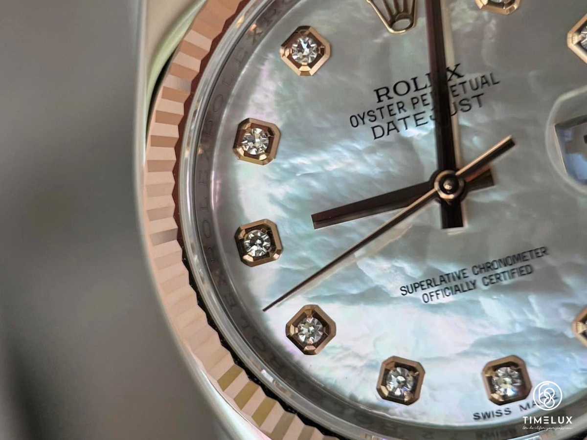 Rolex Datejust 116231 MOP Dial Jubilee RoseGold/Steel 36mm 